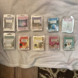 NEW LOT of 10 Assorted ScentSationals Scented Wax Cubes